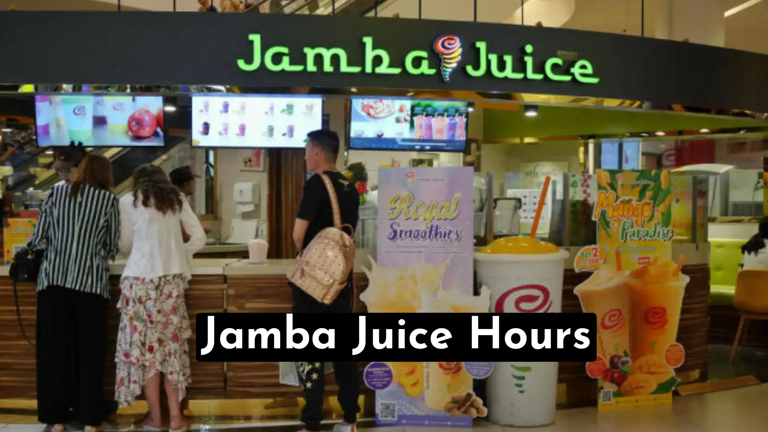 A Quick Guide To Find Jamba Juice Hours & Timings | Also Quickly Locate Jamba Juice Near Me Locations With Top Recommendation For Menu Drinks.
