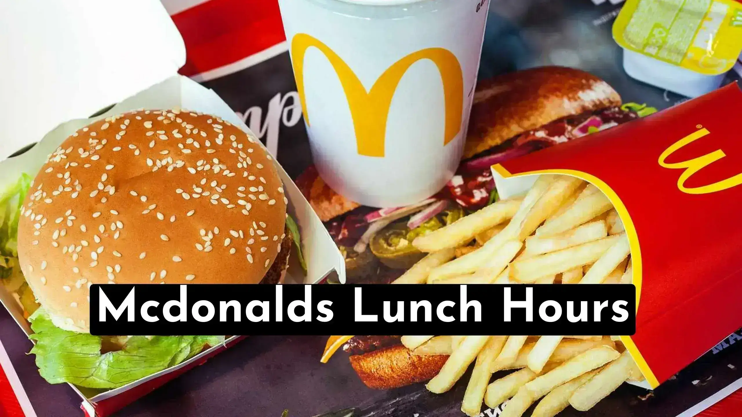 A Quick Way To Discover Mcdonalds Lunch Hours & Timings Near You | Also Find What Are The Dollar Menu Dishes At Mcdonald's. | store-hour.com