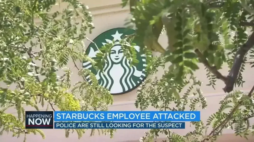 Police search for Starbucks assault suspect in Fresno as a barista recounts the traumatic attack at work. Ongoing investigation underway.