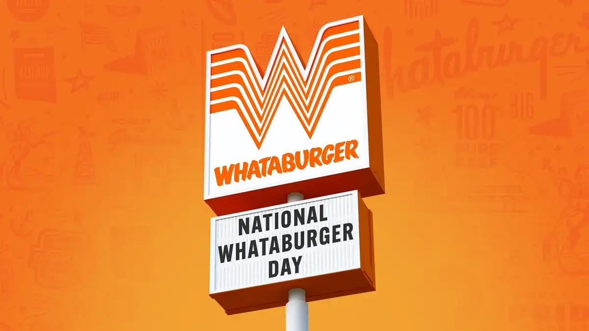 Free burgers on National Whataburger Day, Aug 8, for Whataburger Rewards users. $73k school lunch debt paid off, hygiene kits for kids.