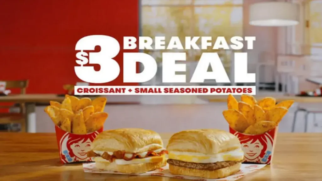 Enjoy Wendy's Best Breakfast Deal: 2 for $3 Biggie Bundles! Mix & match favorites like Sausage Biscuit, Egg & Cheese Biscuit, and more. Limited time offer.