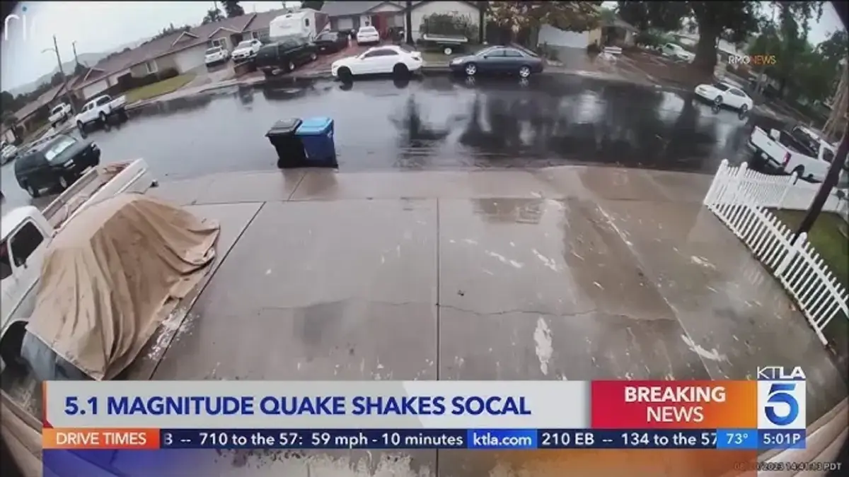 5.1-magnitude earthquake rattles Southern California near Ojai. Stay safe with earthquake tips. Risk awareness for future quakes emphasized.